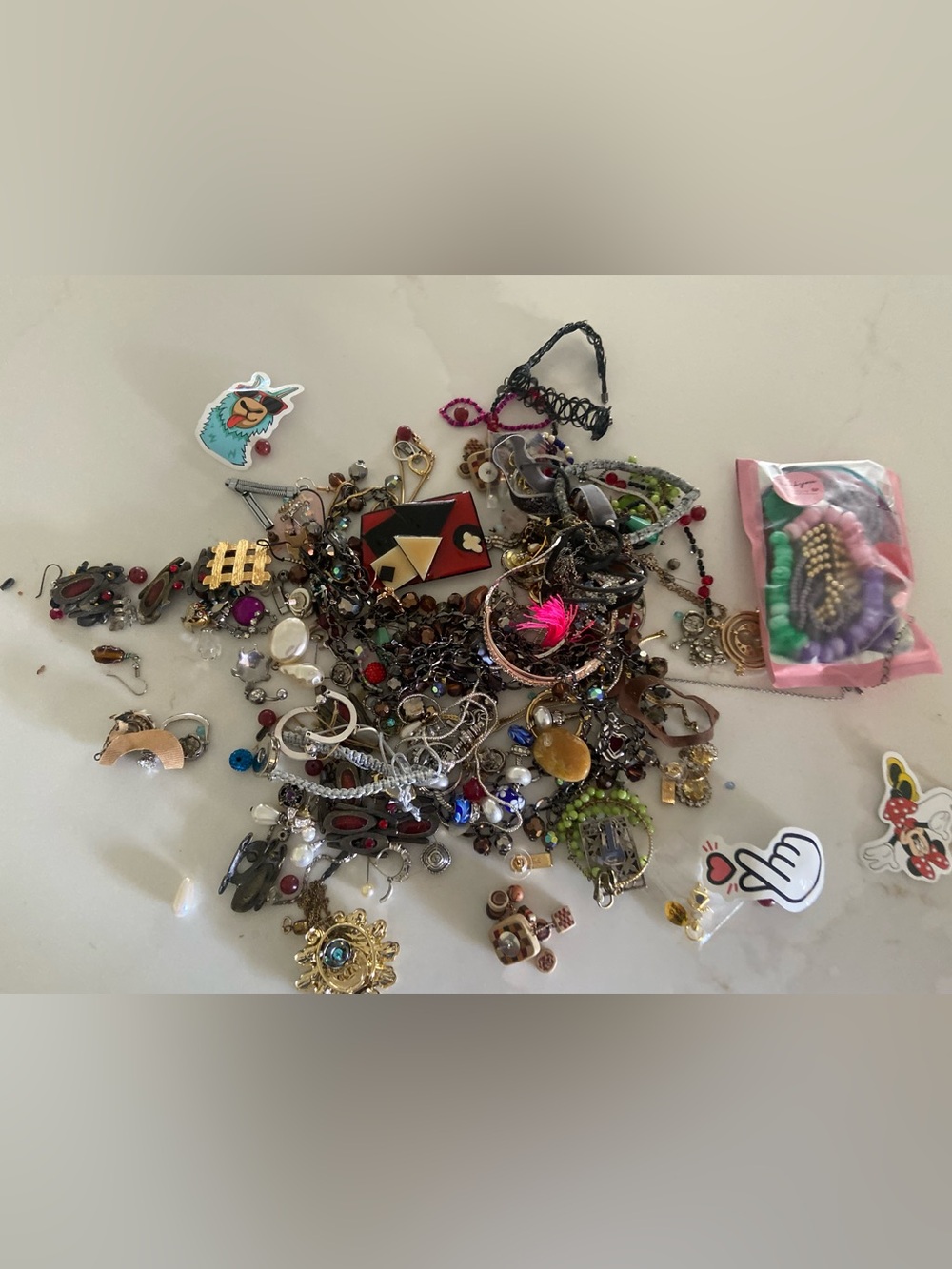 Vintage & Costume Jewelry Lot – Mixed Estate Collection – 1.045 lb
